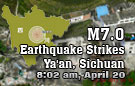 Rainfall poses new threats to quake-hit region