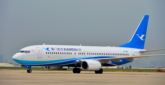 廈航機隊總數增至103架 今年計劃引進13架新飛機