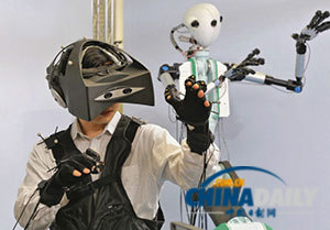 日本發明新型替身機器人 瞬時向操作者傳遞視聽觸覺