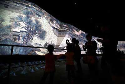 世博中國館呈現“清明上河圖”