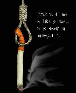 煙草致命如水火無情，控煙履約可挽救生命