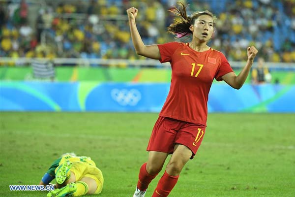 奧運賽況：女足2:0勝南非取得開門紅