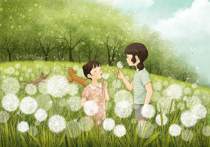 有親姐妹是什么感覺？讓插畫師來告訴你（組圖）
