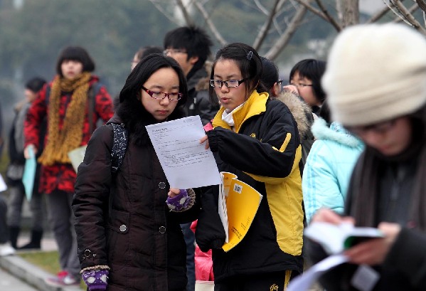 CHINA-SHANGHAI-INDEPENDENT RECRUITMENT-ADMISSION TEST