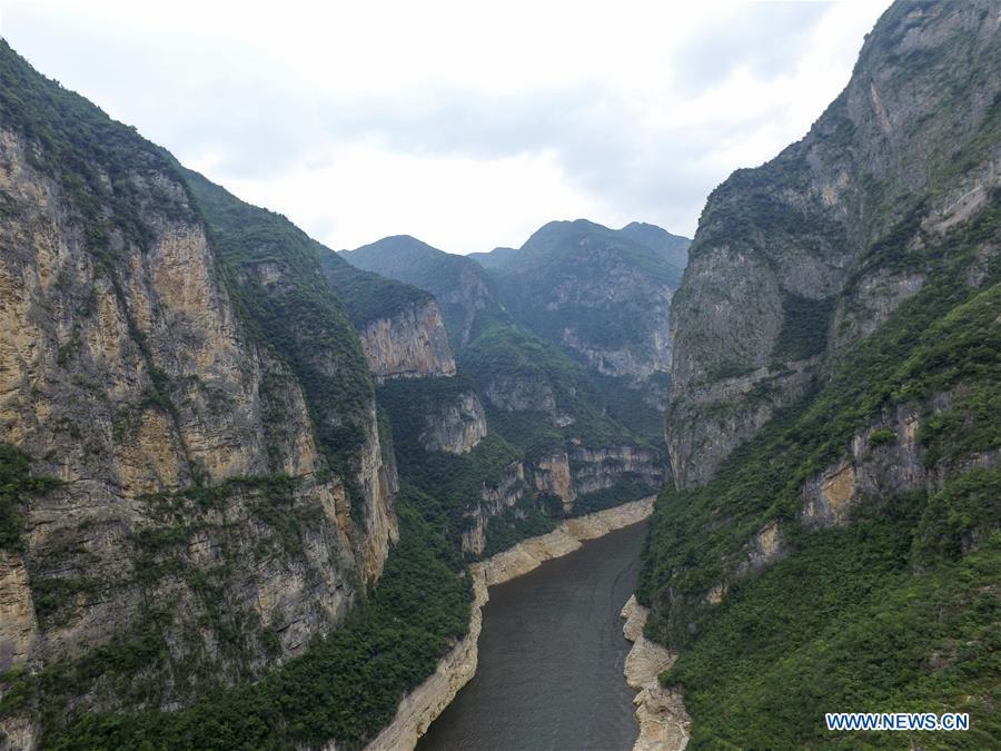'Small Three Gorges' scenic area in SW China's Chongqing
